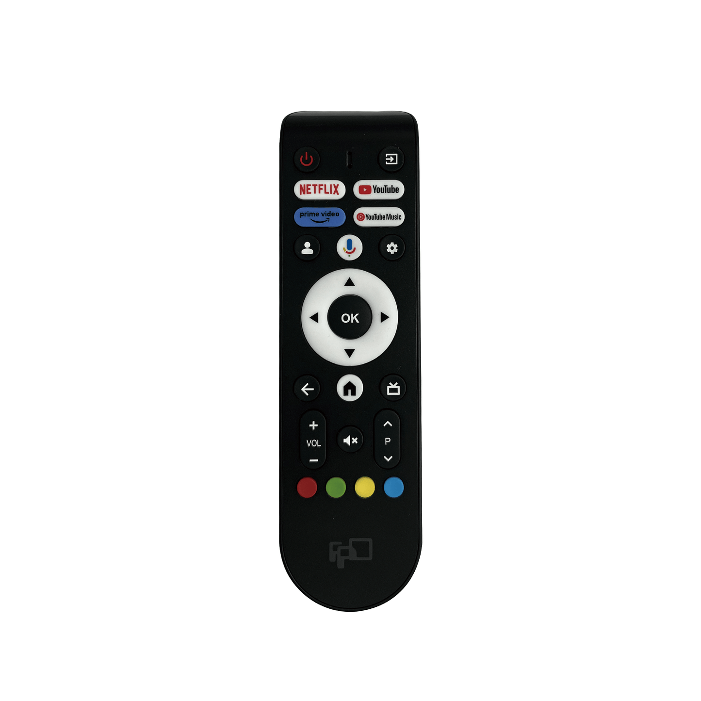 Replacement Remote Control for FPD 43 - inch Smart TV Google TV - FPD