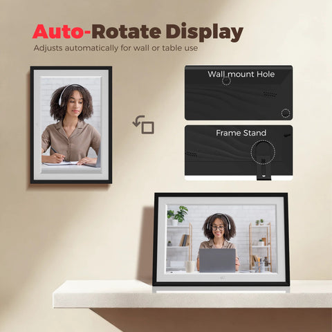 10.1 - Inch Frameo WiFi Digital Photo Frame - FPD