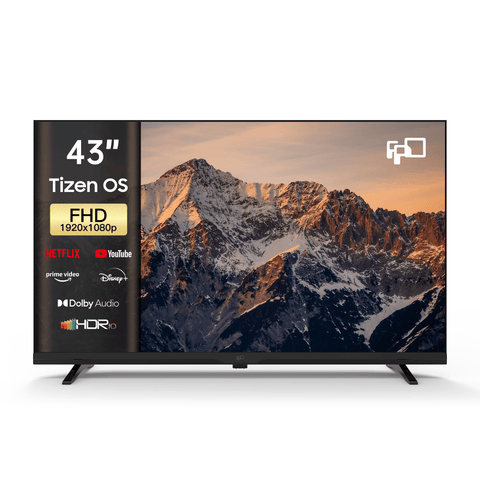 FPD 43 Inch Smart TV with Tizen OS, FHD, and HDR10