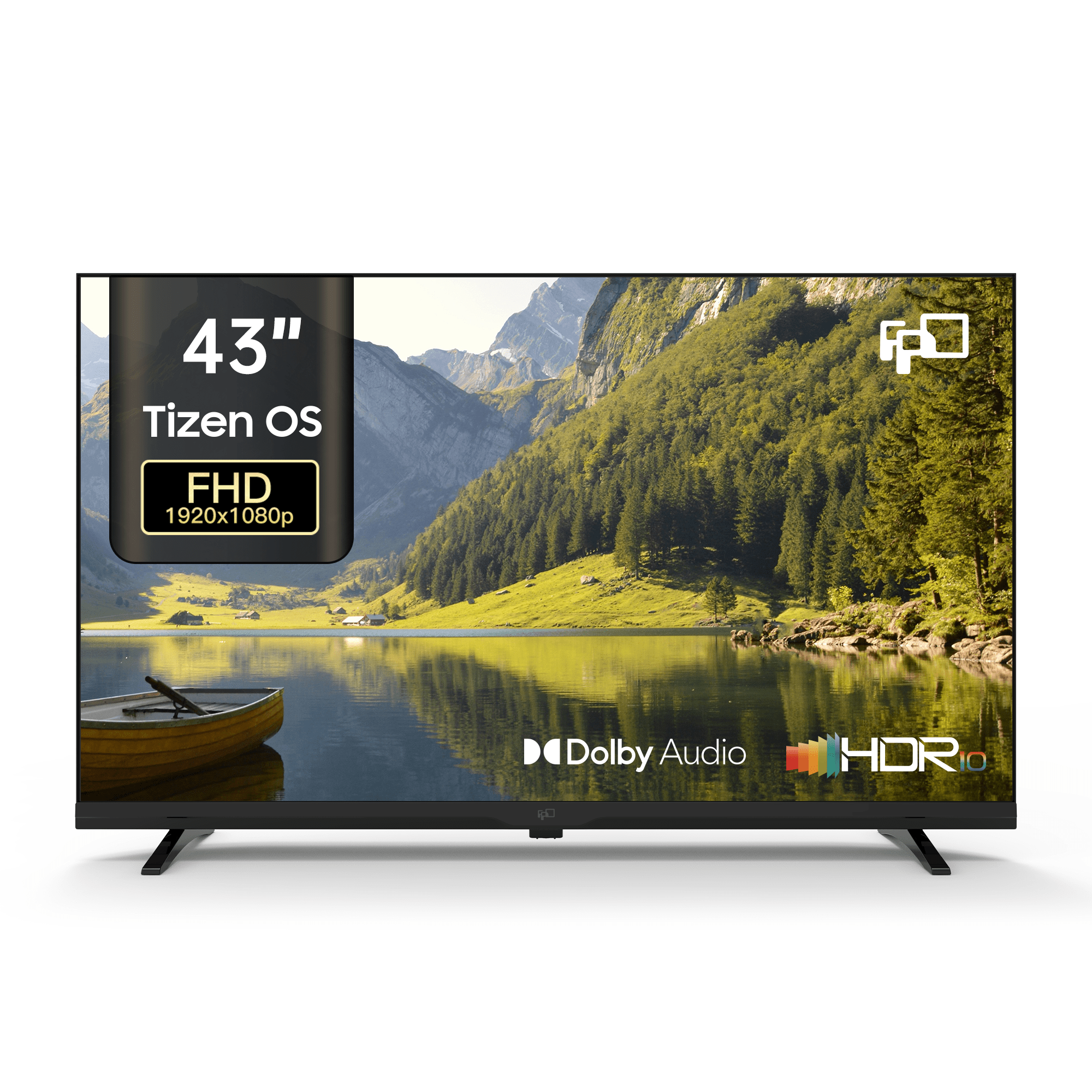 FPD 43 Inch Smart TV 1080P Full HD Powered by Tizen OS wal - FPD
