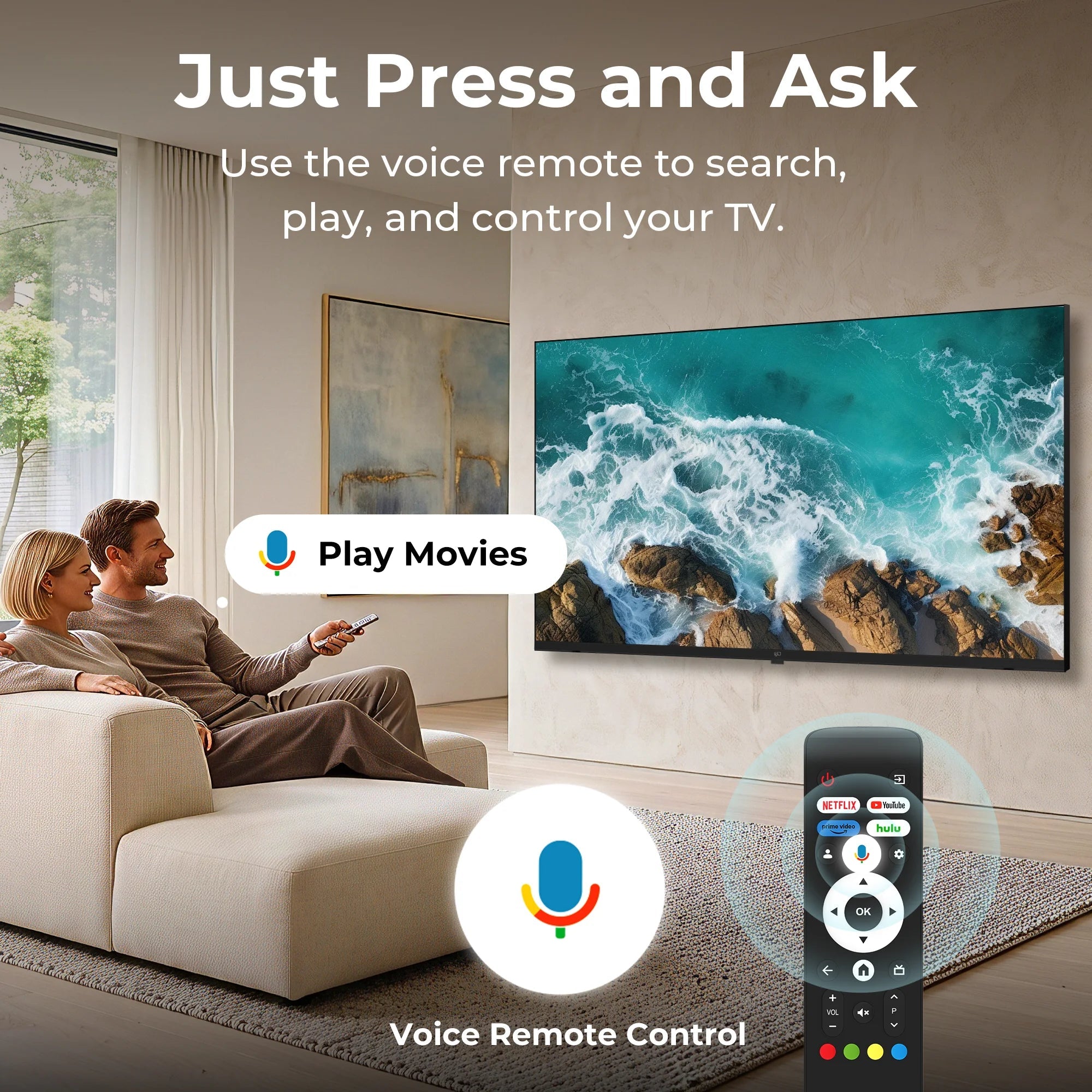 FPD 75-Inch 4K Google TV - FPD