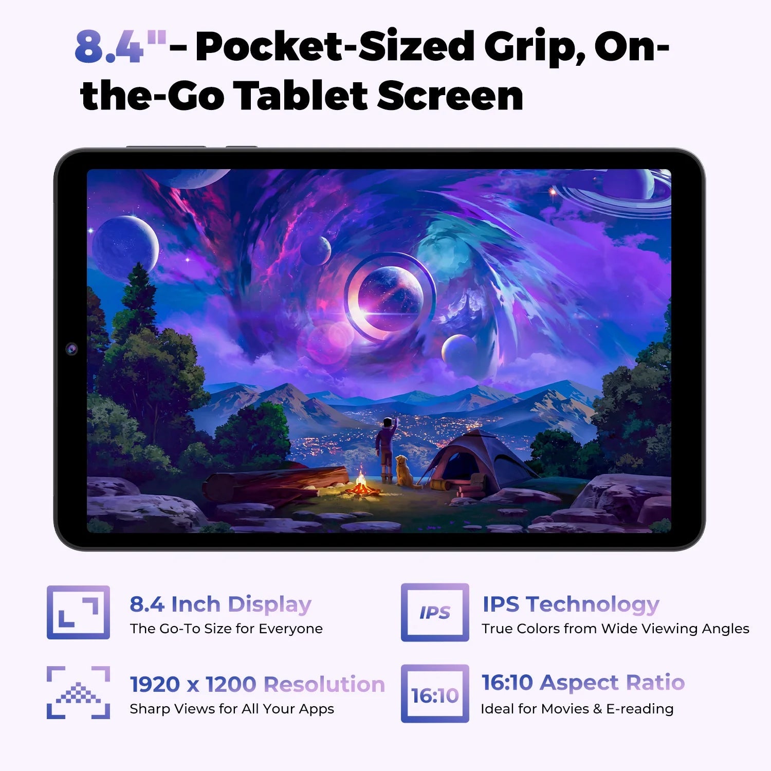 FPD 8.4-Inch Android 16 Tablet | FHD+ Display, 128GB, Widevine L1 FPD 8.4-Inch Android 16 Tablet | FHD+ Display, 128GB, Widevine L1