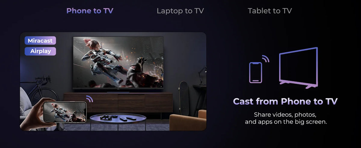 Mirror laptop to FPD Tizen TV